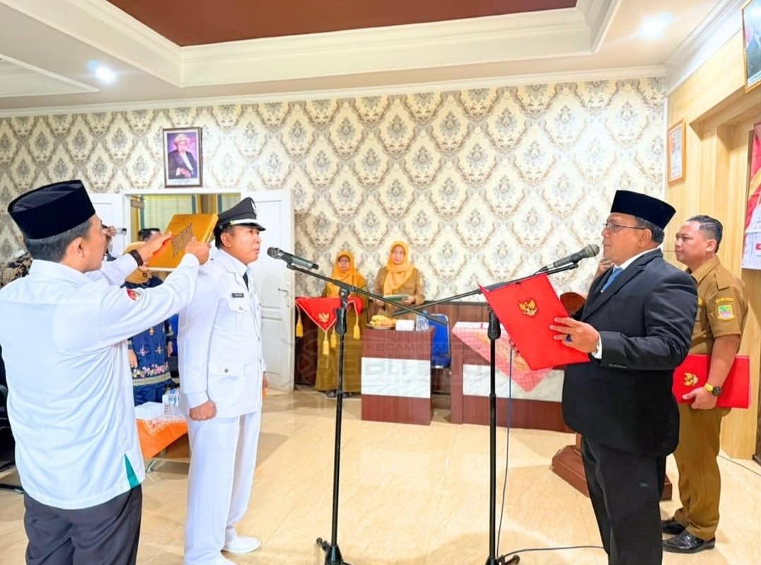 Resmi Dilantik, Nosari Pimpin Desa Cibuntu sebagai Penjabat Kepala Desa