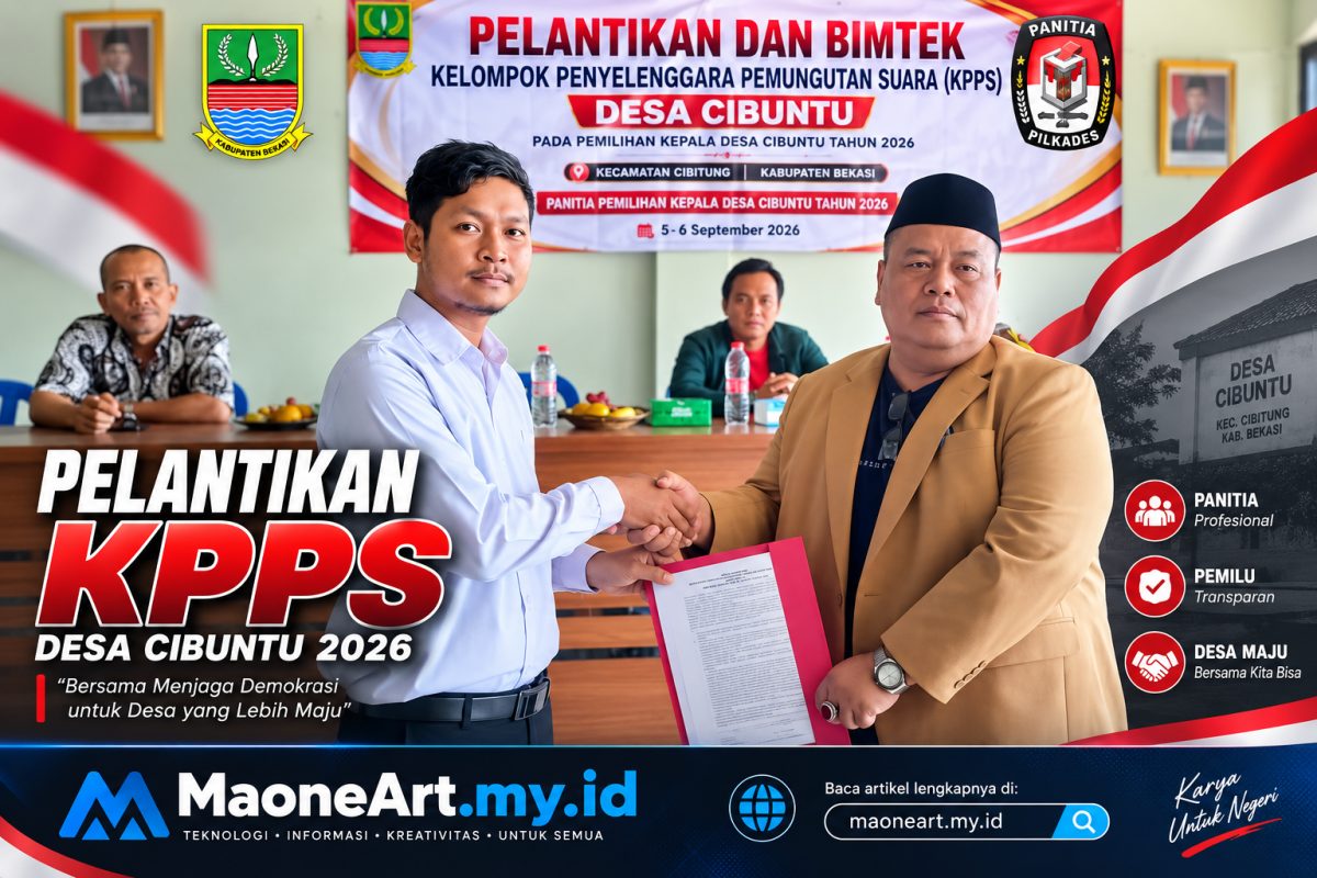 Pelantikan dan Bimtek KPPS Desa Cibuntu 2026