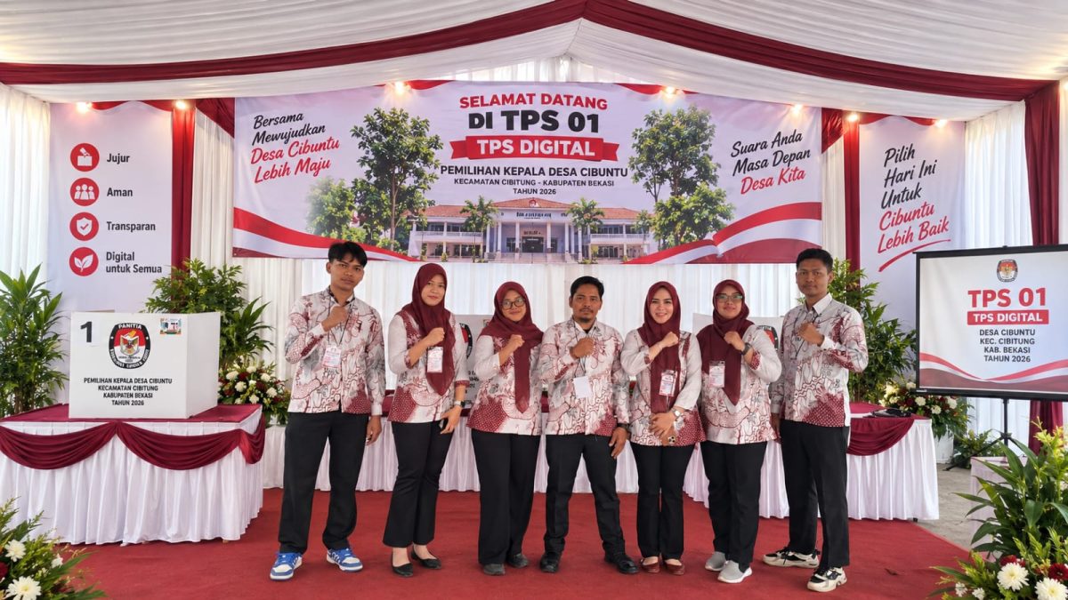 TPS 01 Desa Cibuntu Terapkan E-Voting, Hadirkan TPS Digital pada Pilkades 2026